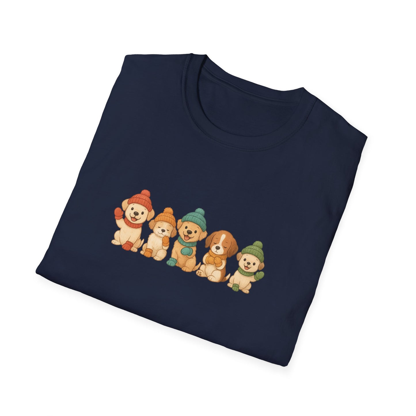 Cute Winter Pups T-Shirt