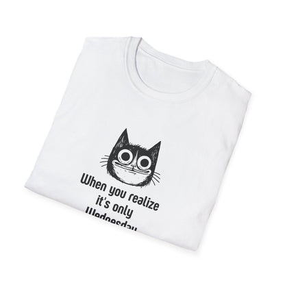 It's Only Wednesday Cat T-Shirt