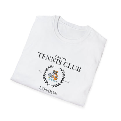 Canine Tennis Club Corgi T-Shirt