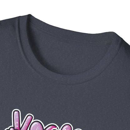 Peace Love Dogs Pink T-Shirt