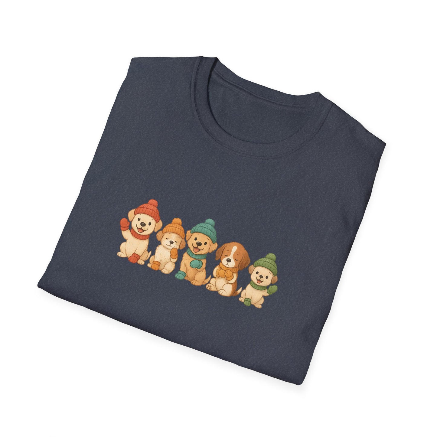 Cute Winter Pups T-Shirt