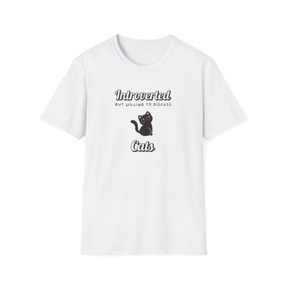 Willing To Discuss Cats T-Shirt