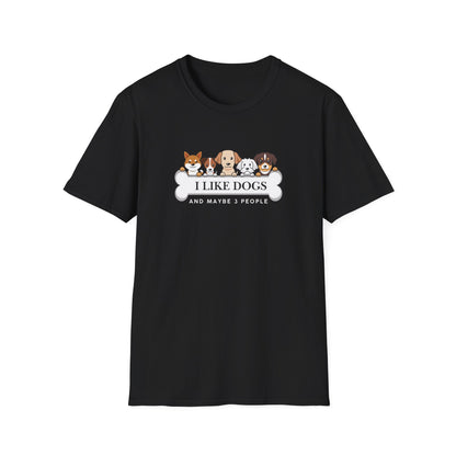 Dogs & 3 People T-Shirt