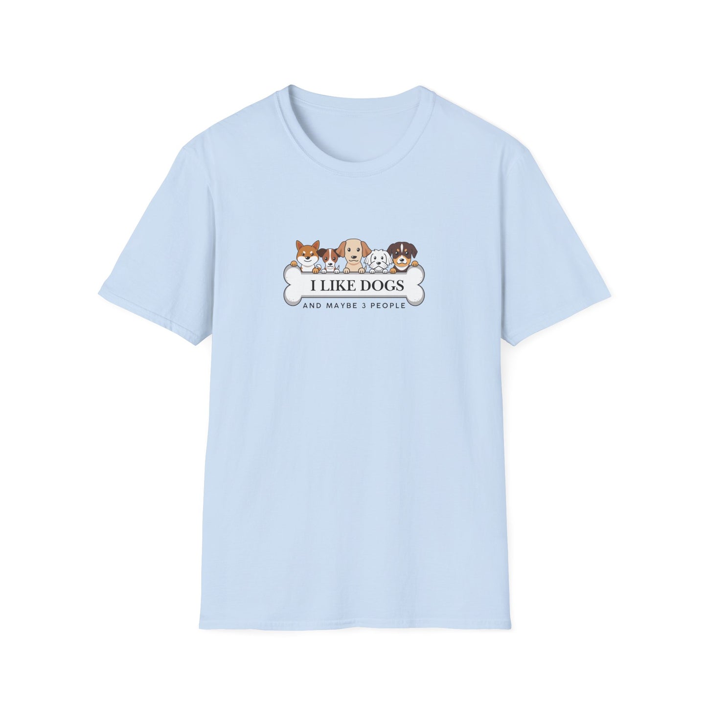 Dogs & 3 People T-Shirt