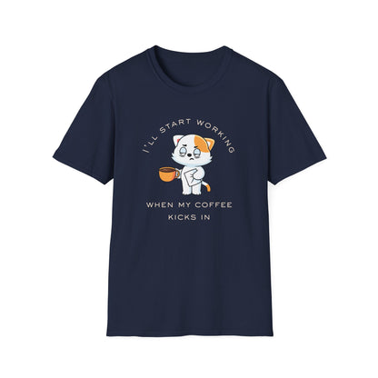 Cat Caffeine Hit T-Shirt