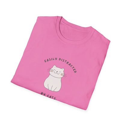 Distracted by Cats T-Shirt