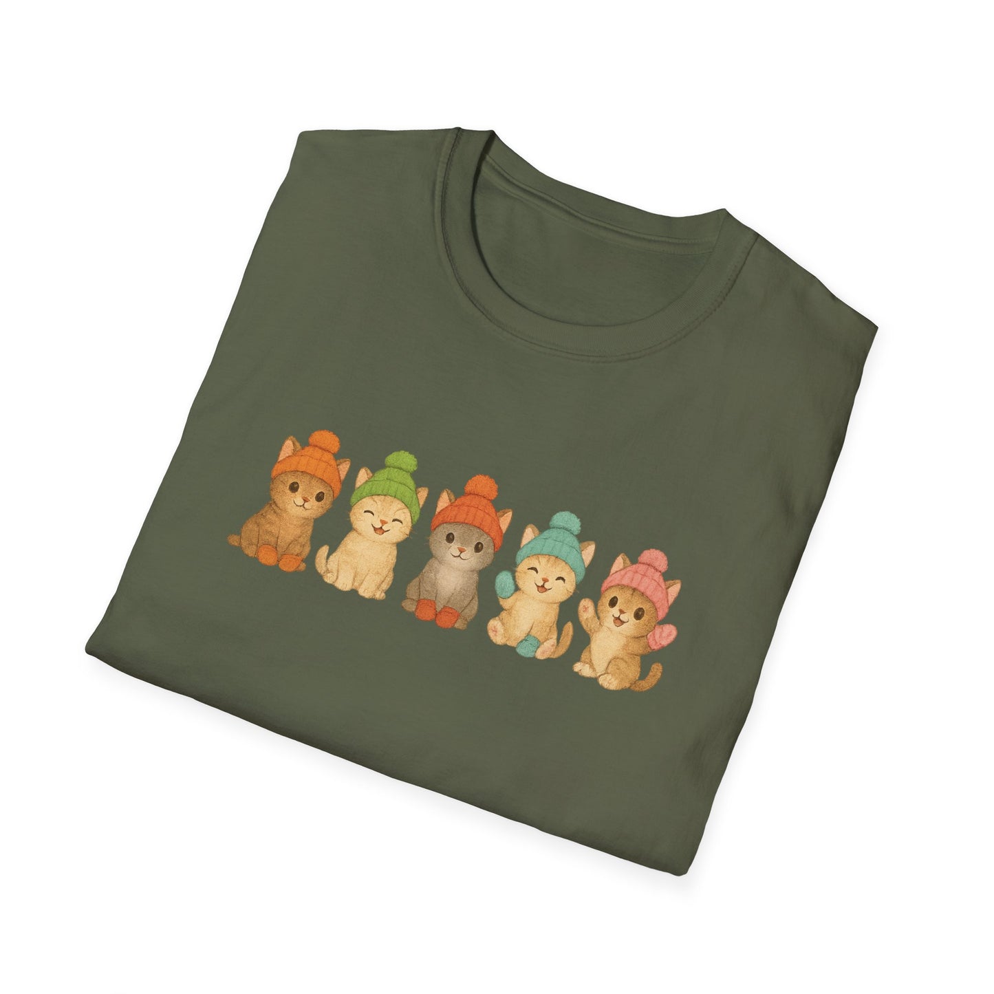 Cute Winter Kitties T-Shirt