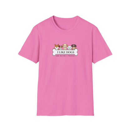 Dogs & 3 People T-Shirt