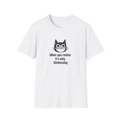 It's Only Wednesday Cat T-Shirt