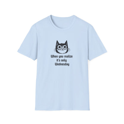 It's Only Wednesday Cat T-Shirt