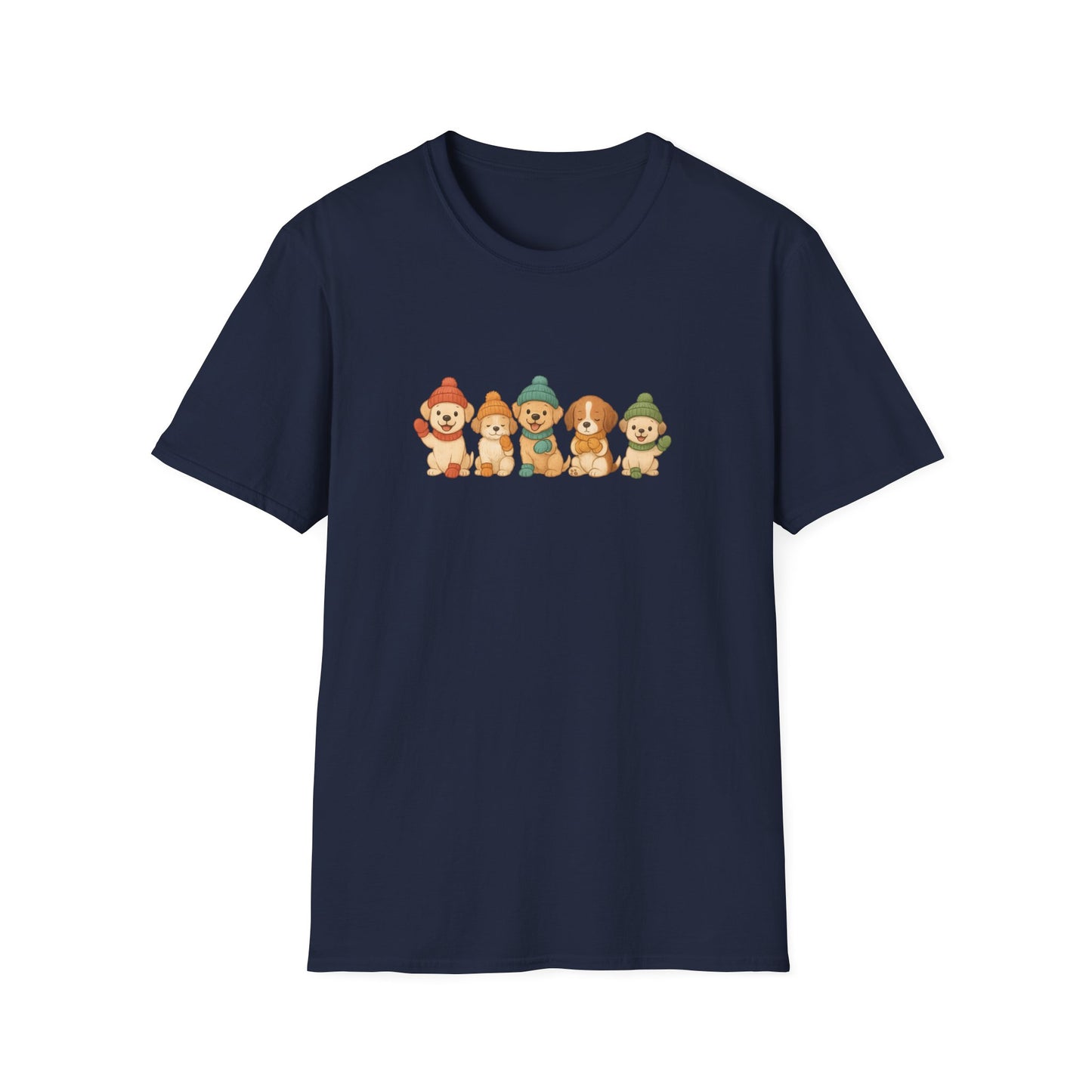 Cute Winter Pups T-Shirt