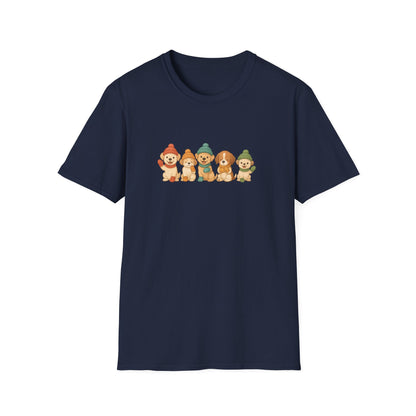 Cute Winter Pups T-Shirt