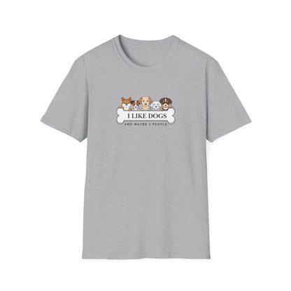 Dogs & 3 People T-Shirt
