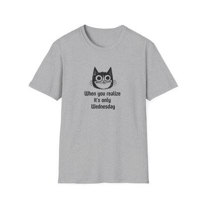 It's Only Wednesday Cat T-Shirt