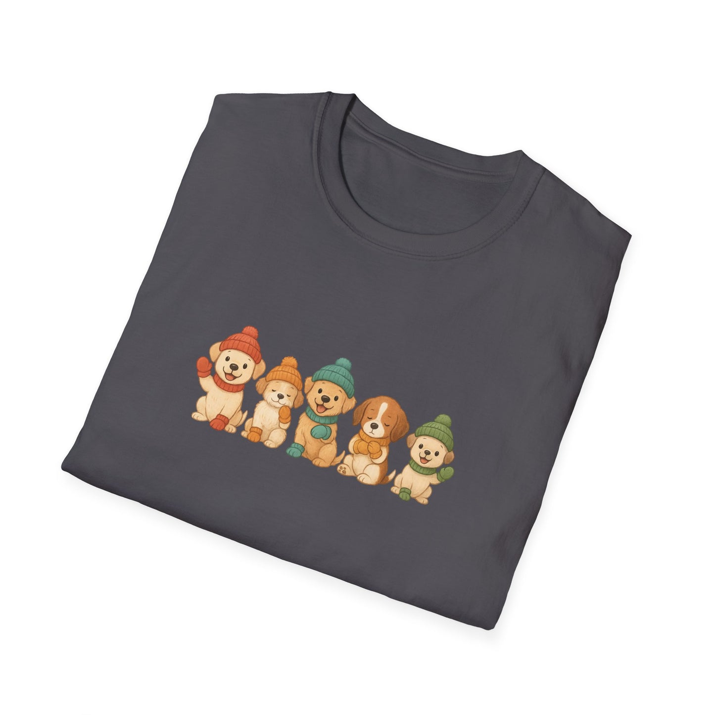 Cute Winter Pups T-Shirt