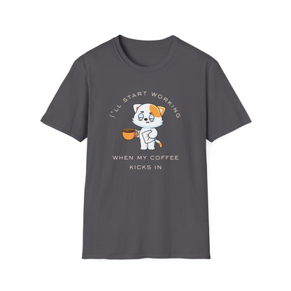 Cat Caffeine Hit T-Shirt