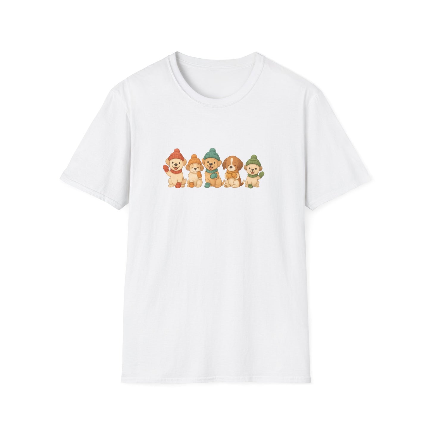 Cute Winter Pups T-Shirt