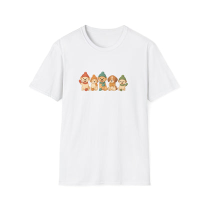 Cute Winter Pups T-Shirt