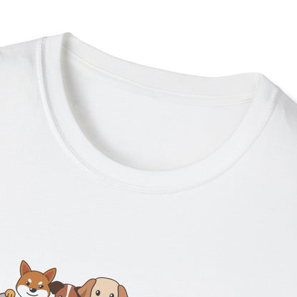 Dogs & 3 People T-Shirt