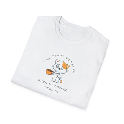 Cat Caffeine Hit T-Shirt