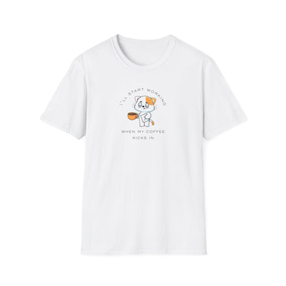 Cat Caffeine Hit T-Shirt