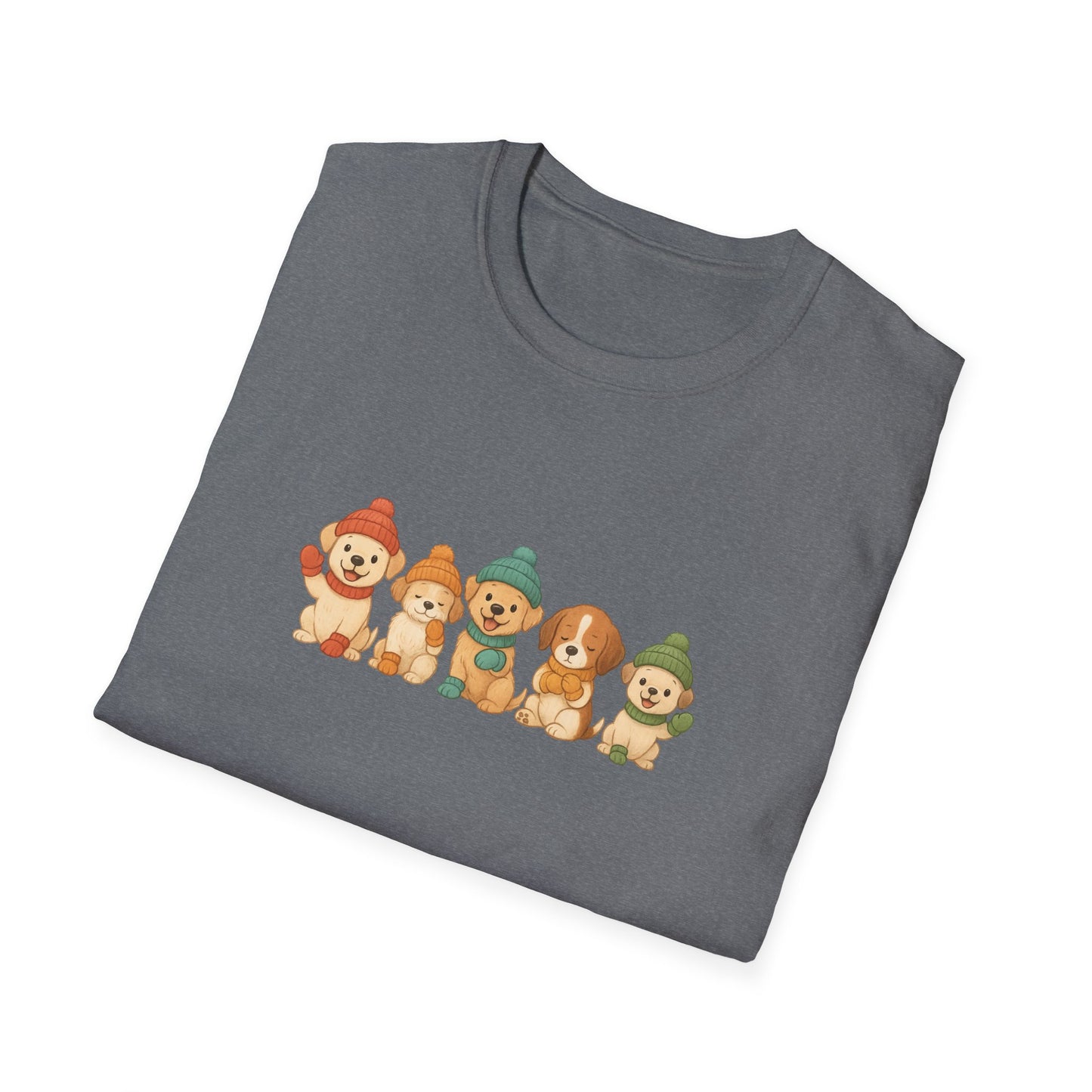 Cute Winter Pups T-Shirt