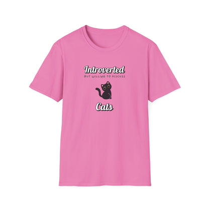 Willing To Discuss Cats T-Shirt