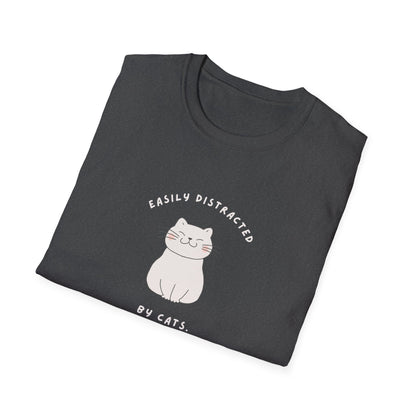 Distracted by Cats T-Shirt