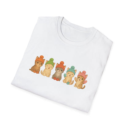 Cute Winter Kitties T-Shirt