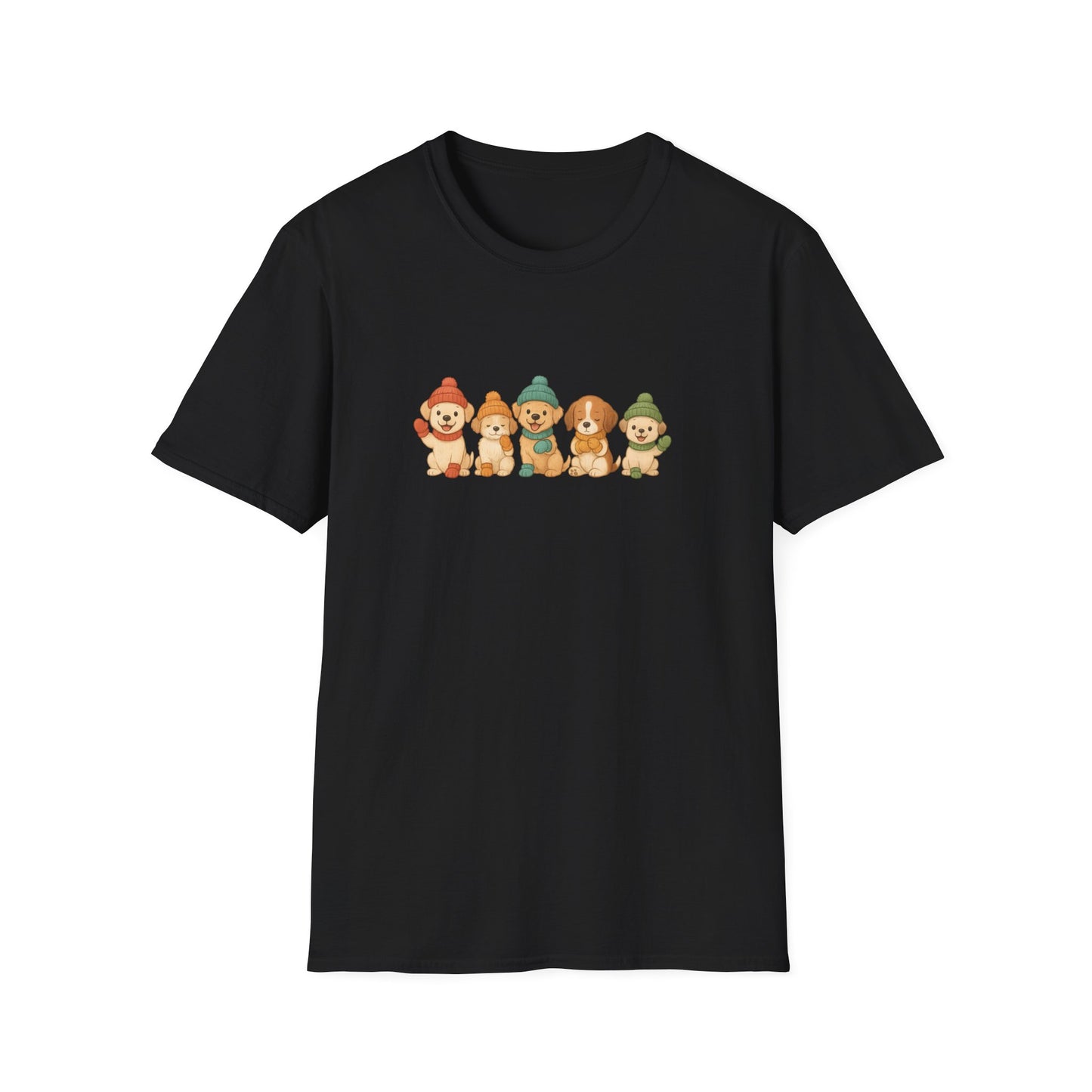 Cute Winter Pups T-Shirt
