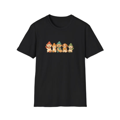 Cute Winter Pups T-Shirt