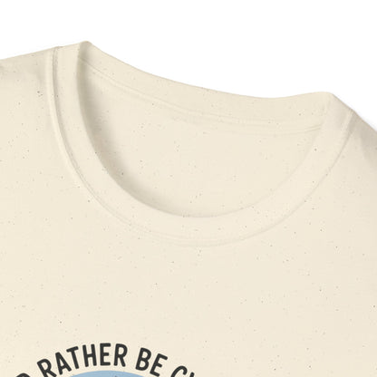 Rather Be Cycling Dog T-Shirt