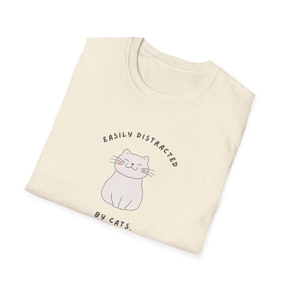 Distracted by Cats T-Shirt