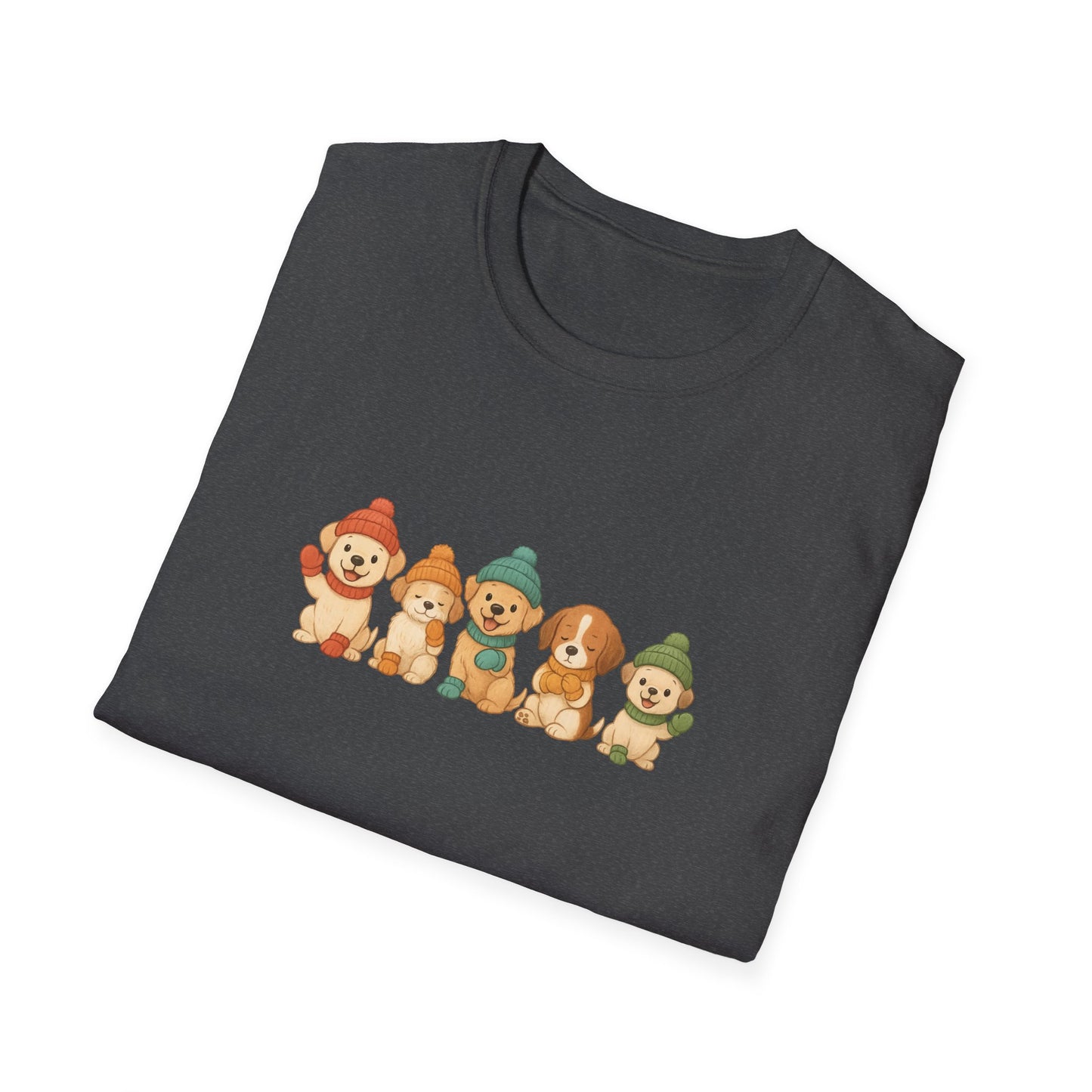 Cute Winter Pups T-Shirt