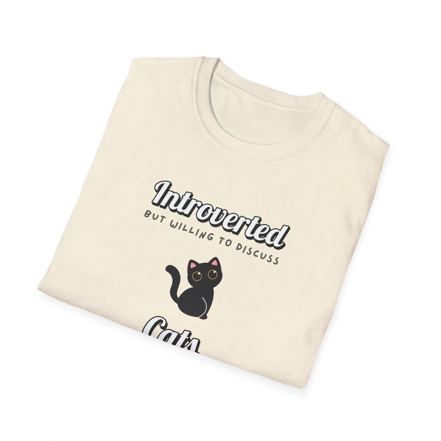 Willing To Discuss Cats T-Shirt