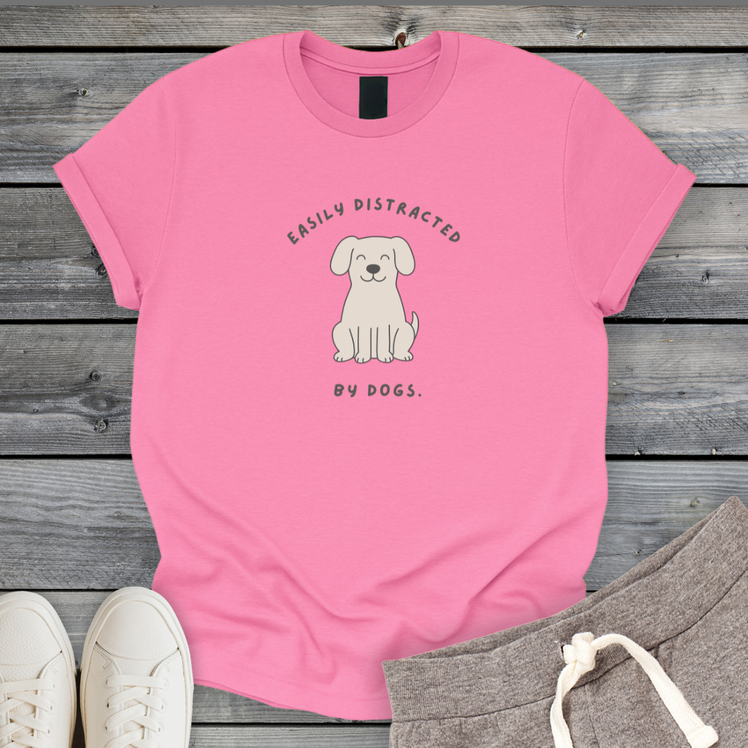 Distracted by Dogs T-Shirt