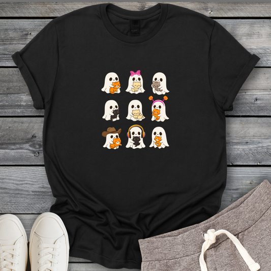 Ghostly Kitty Squad T-Shirt