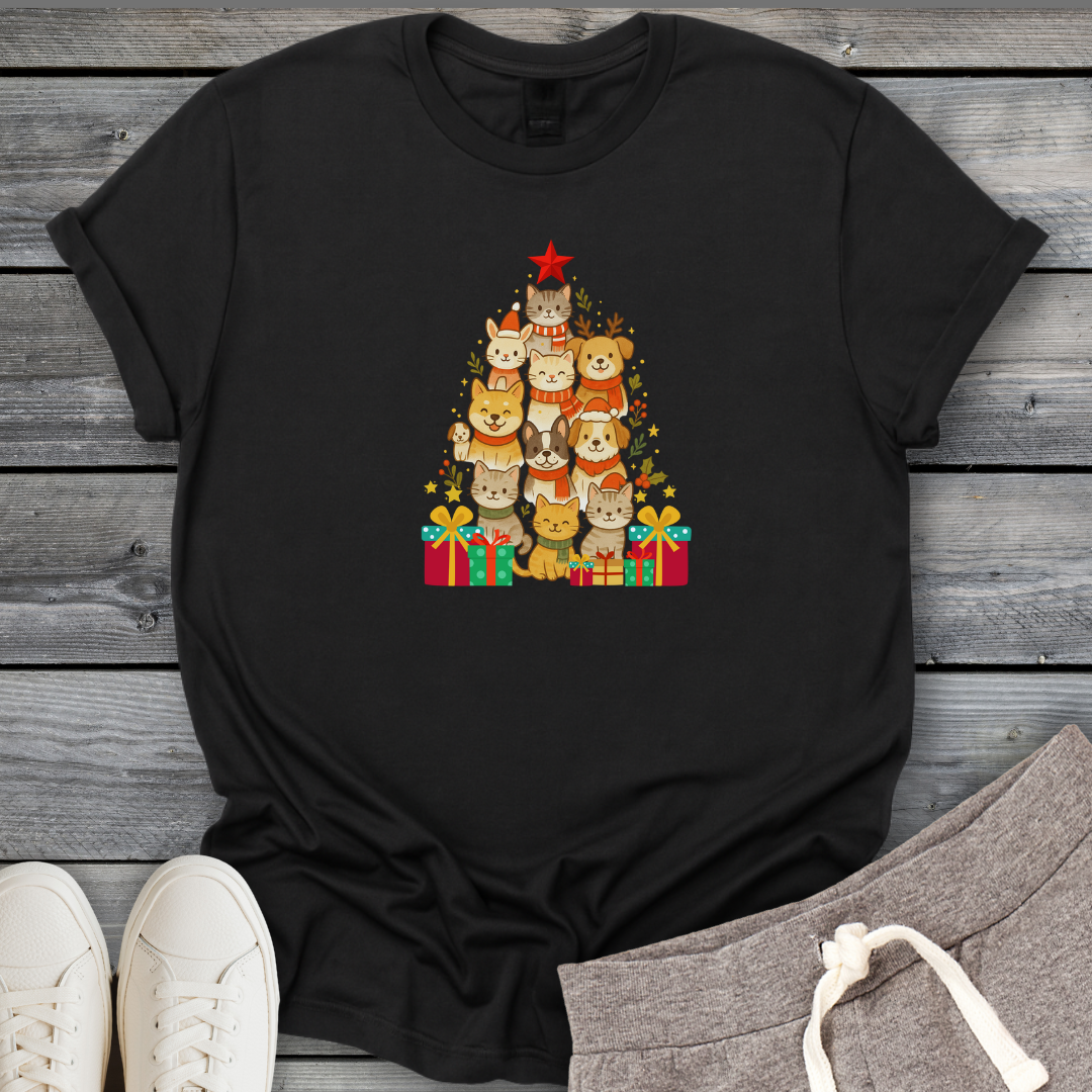 Pet Christmas Tree T-Shirt