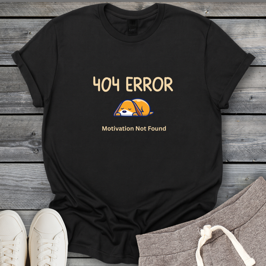 404 Error Dark T-Shirt