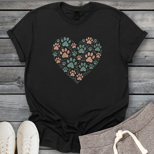 Heart Full of Paws T-Shirt