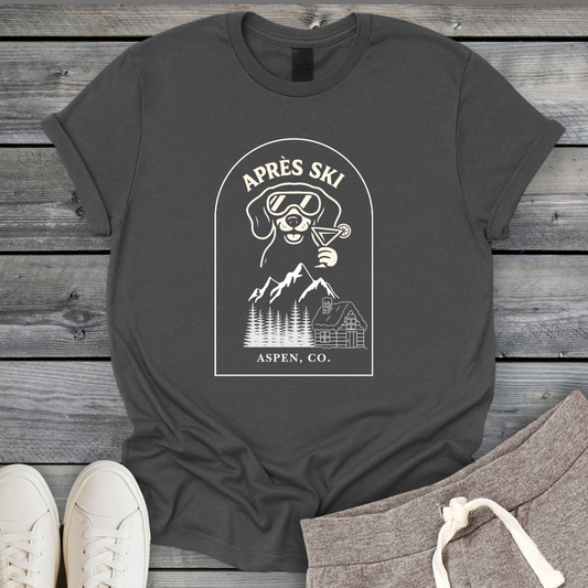 Apres Ski Dachshund T-Shirt