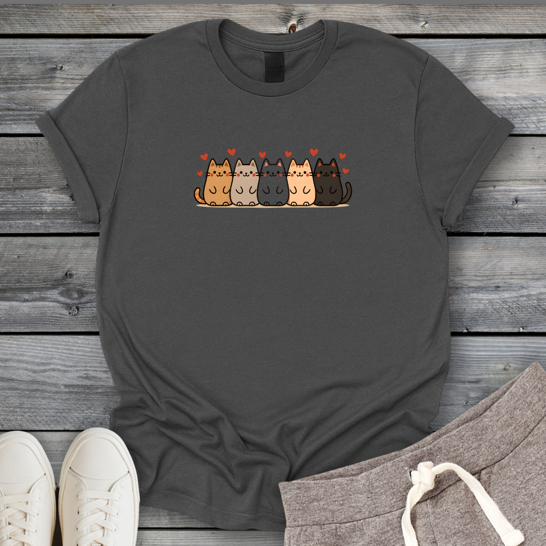 Purrfect Cat Squad T-Shirt