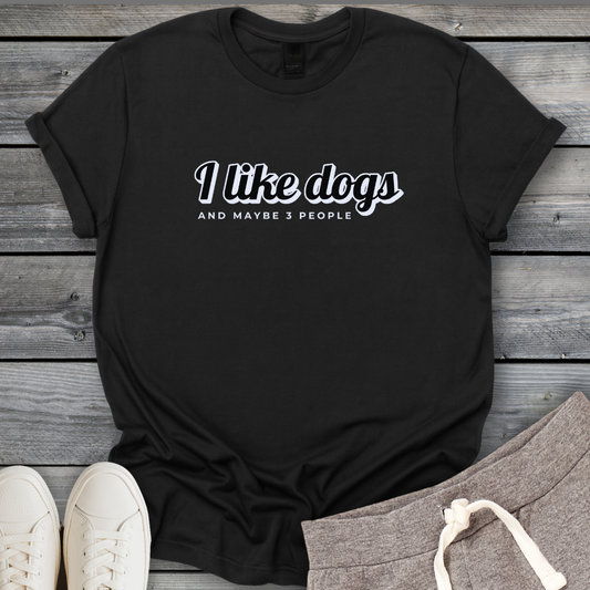 Dogs & 3 People T-Shirt