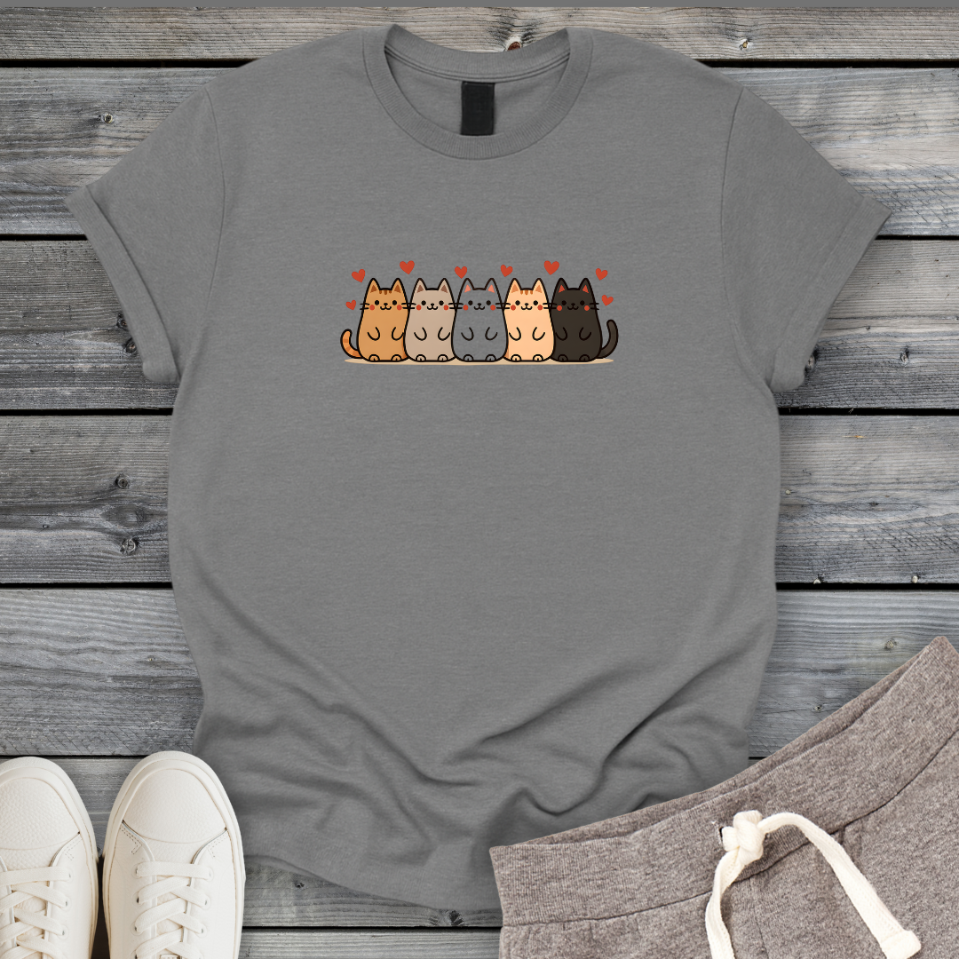 Purrfect Cat Squad T-Shirt