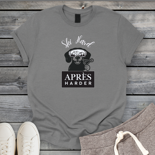 Apres Harder Dachshund T-Shirt