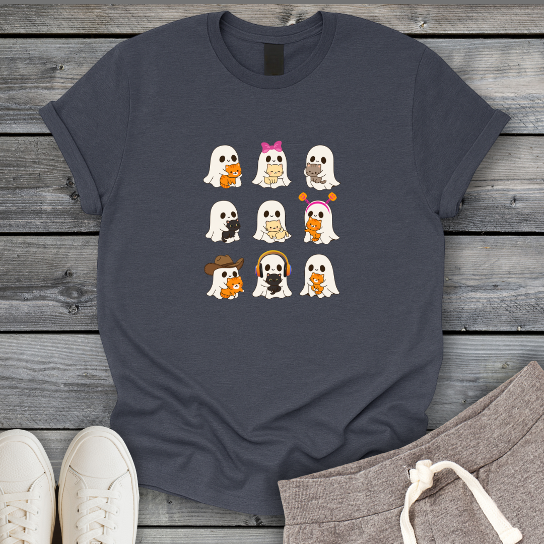 Ghostly Kitty Squad T-Shirt
