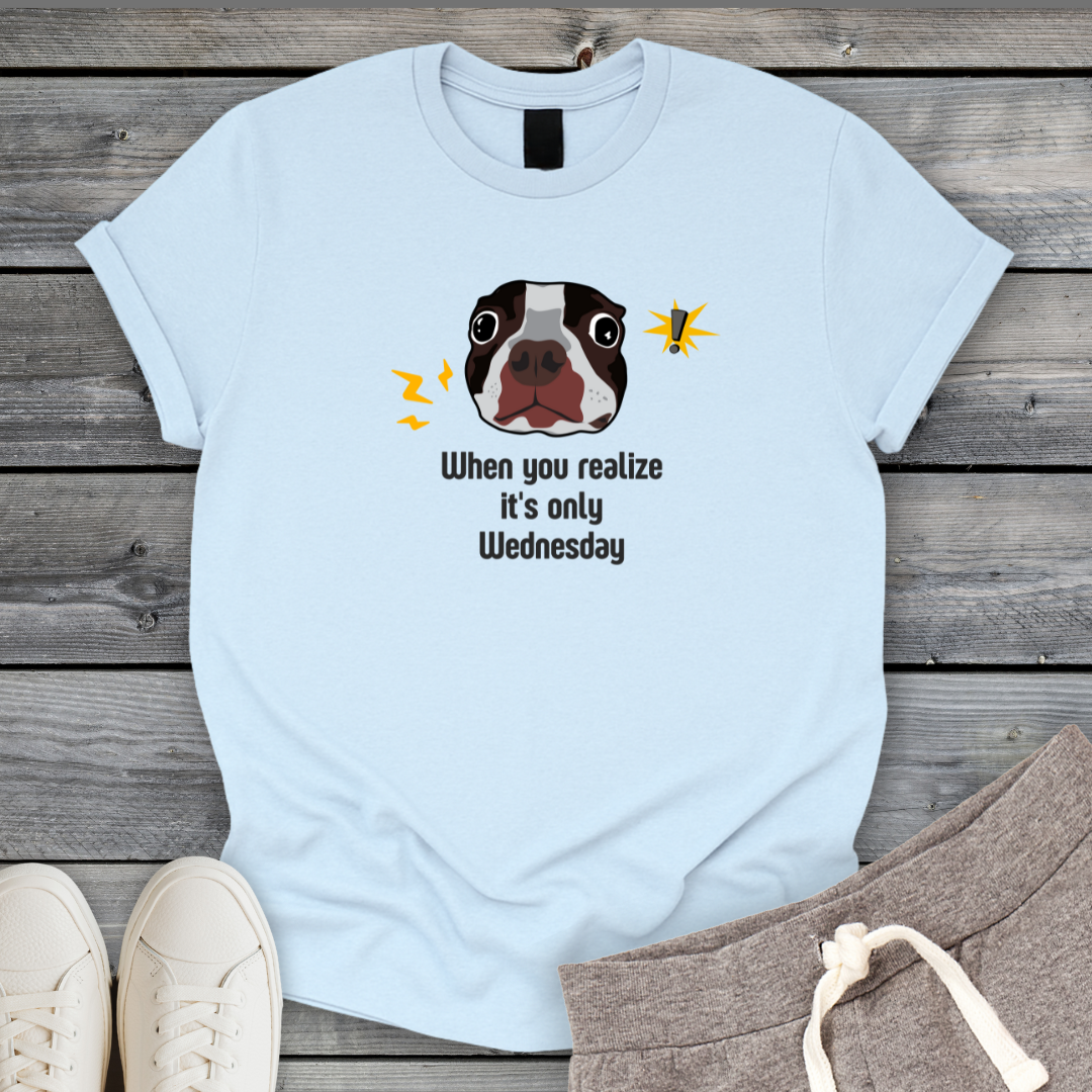 It's Only Wednesday Dog T-Shirt