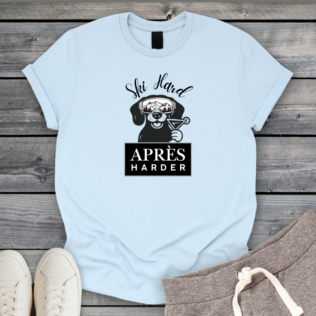 Apres Harder Dachshund T-Shirt