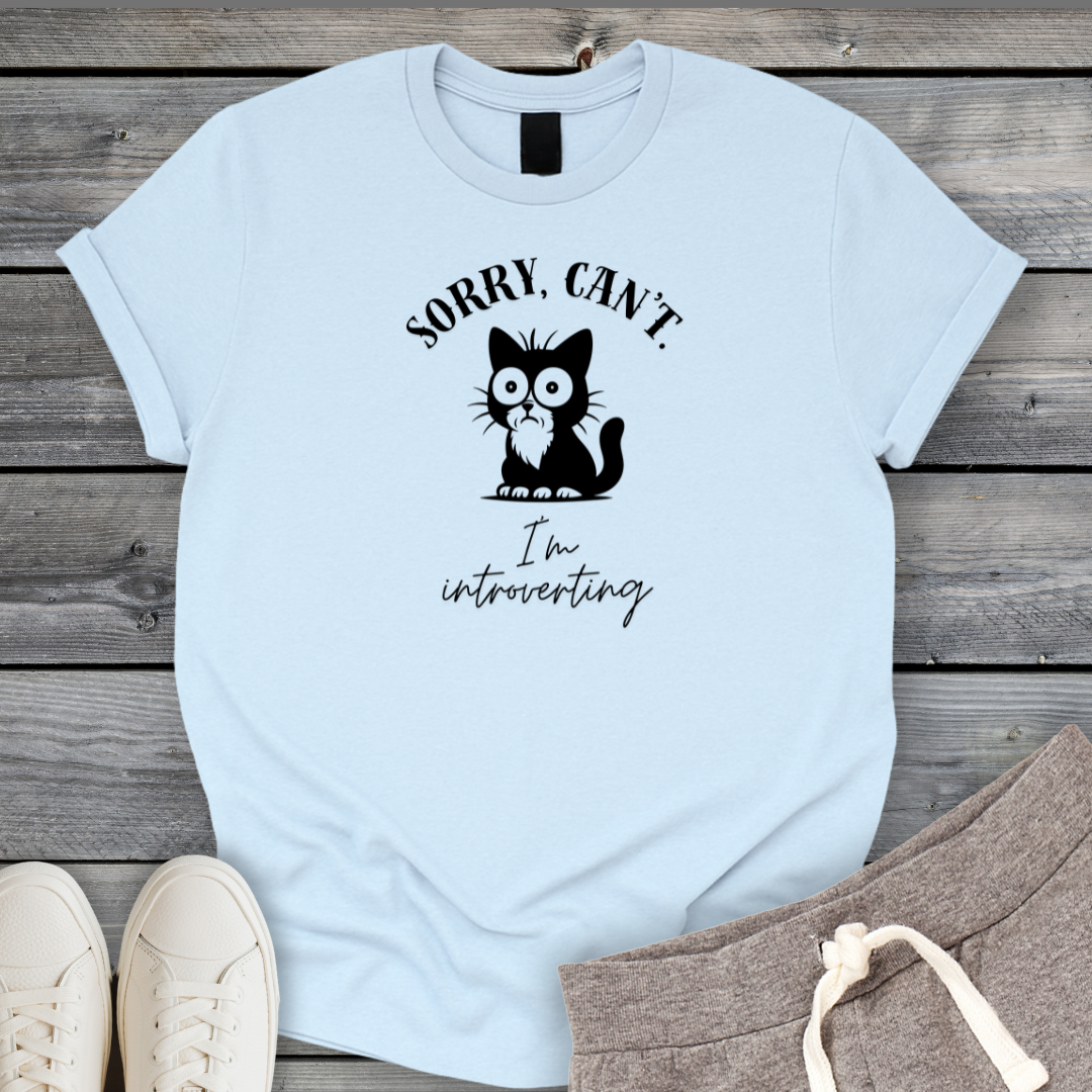 Introverting Cat T-Shirt