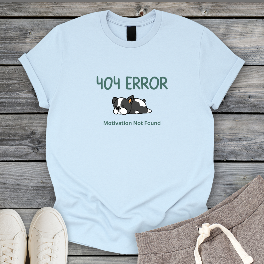 404 Error Light T-Shirt
